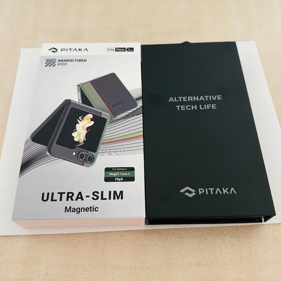 💯 Genuine📱PITAKA📱 MagEZ Case 3 for Z Flip 5 Compatible with MagSafe, Overture - Picture 13 of 16